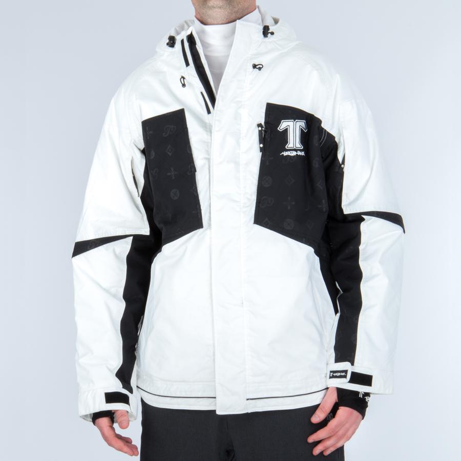Technine Team Snowboard Jacket, L, White
